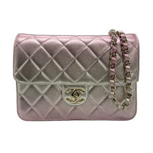 Chanel Shoulder Bag Silver